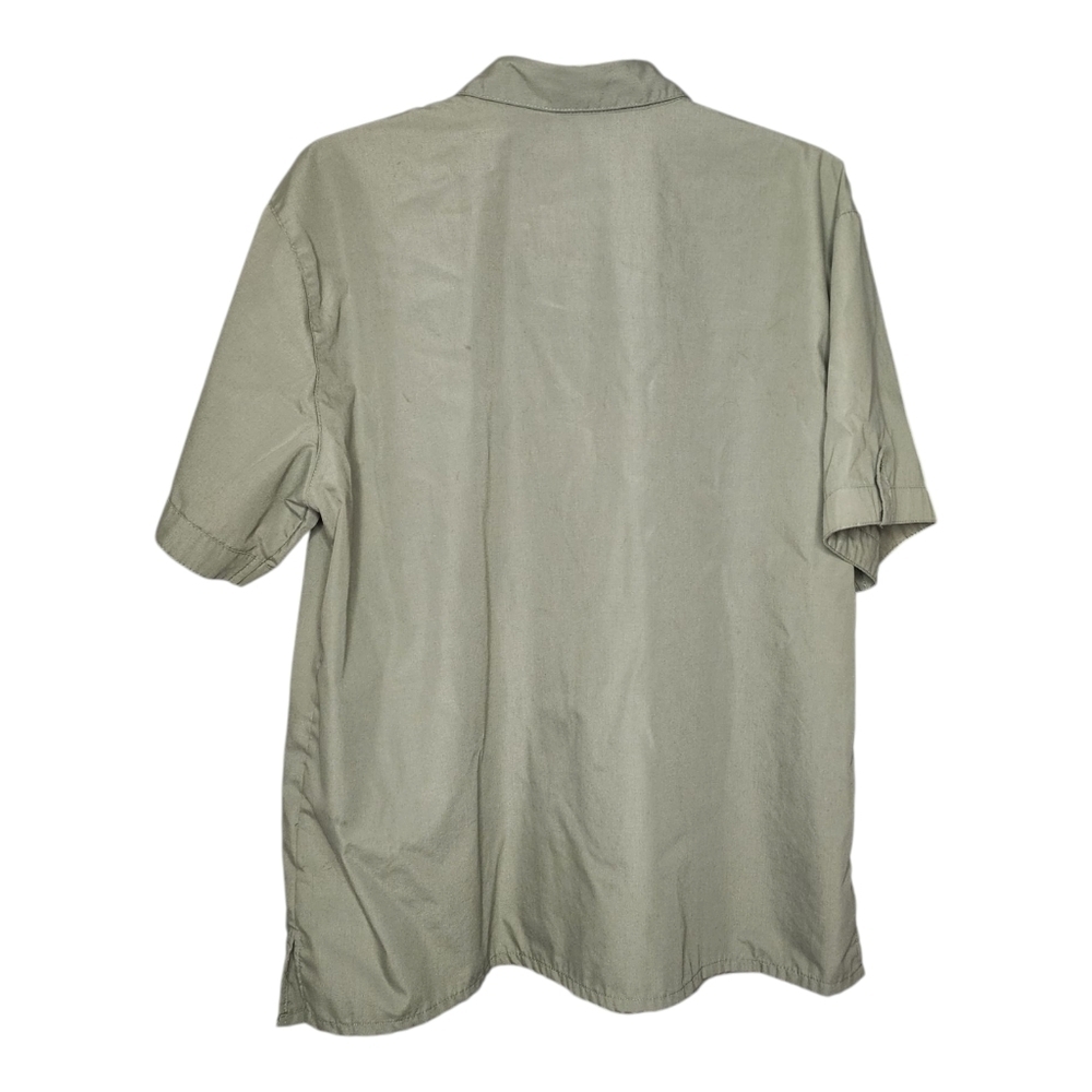 Bobby Brooks XL Green Lightweight Casual Button Down Shirt. EUC - Picture 3 of 4